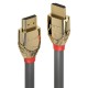 Lindy 37865 cable HDMI 7,5 m HDMI tipo A (Estándar) Oro, Gris